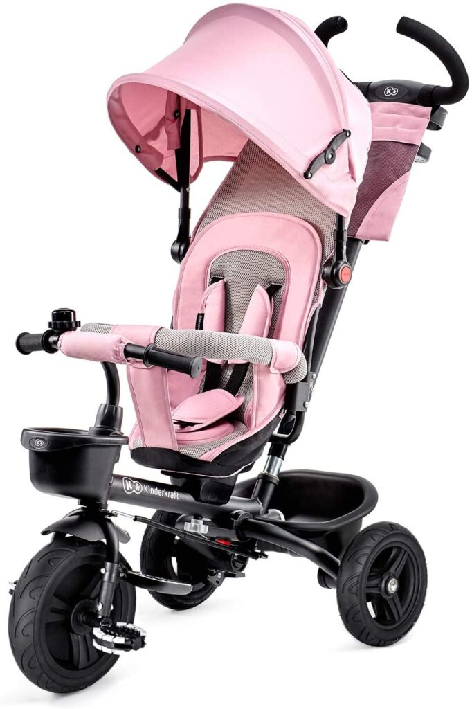 Kinderkraft Aveo - triciclo en rosa